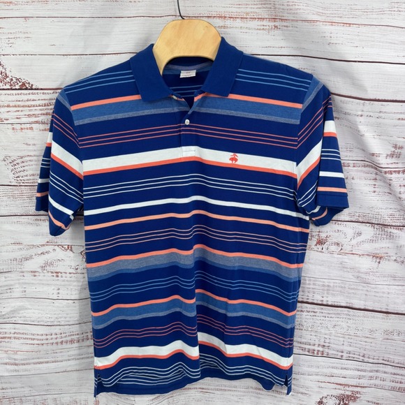 Brooks Brothers 346 Performance Polo Shirt Mens XL Striped Original Fit - Picture 2 of 7